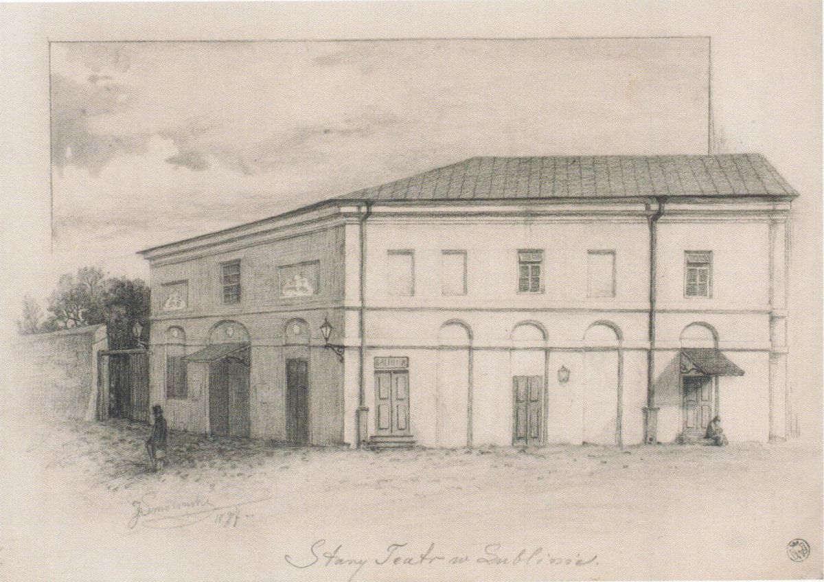 Lubelskiemu Teatrowi Staremu do&nbsp;sztambucha